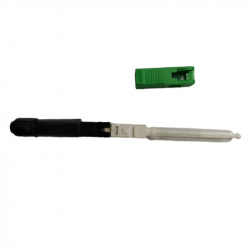 SC-APC фюжън сплайс конектор, зелен, Conneu