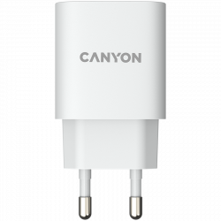 Кабел/адаптер Canyon, PD 20W-QC3.0 18W WALL Charger with 1-USB A+ 1-USB-C  Input: 100V-240V