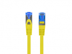 Медна пач корда Lanberg patch cord CAT.6A FTP LSZH CCA 0.5m Fluke Passed, yellow