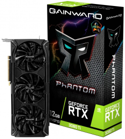 Видеокарта GAINWARD GeForce RTX 3080Ti Phantom 12GB 384-bit GDDR6X 1365-1665MHz HDMI 2.1 3xDP