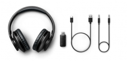 Слушалки PHILIPS Wireless TV-PC Headphones 40 mm membranes Bluetooth USB dongle