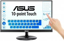Монитор ASUS VT229H. Asus VT229H 21.5 inch Touch Full HD IPS D-sub-HDMI-USB Boxe Negru