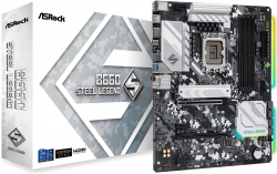 Дънна платка ASROCK MB Desktop B660 Steel Legend (S1700, 4x DDR4, 2x PCIe x16, 2x PCIe х 1