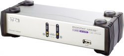 KVM продукт KVMP превключвател ATEN CS1742C-AT, 2-портов, USB, VGA Dual Display, Audio