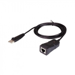 Кабел/адаптер Конзолен адаптер ATEN UC232B, USB към RJ-45 (RS-232), 1.2 м кабел