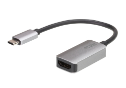 Кабел/адаптер Адаптер ATEN UC3008A1, USB-C мъжко - HDMI женско, 4K, Черен