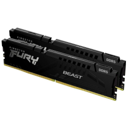 Памет Kingston FURY Beast Black 32GB(2x16GB) DDR5 PC5-48000 6000MHz CL40