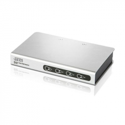 KVM продукт KVM превключвател ATEN CS74E, Slim, 4-портов, PS-2, VGA