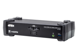 KVM продукт KVMP превключвател ATEN CS1822, 2-портов, 4K, USB 3.0, HDMI Audio