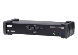 KVM продукт KVMP превключвател ATEN CS1824, 4-портов, 4K, USB 3.0, HDMI Audio