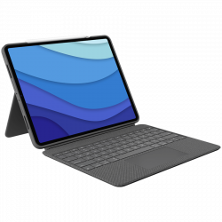 Калъф за таблет LOGITECH Combo Touch for iPad Air (4th generation) - GREY - US - INTNL