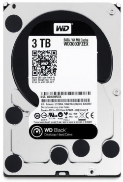 Хард диск / SSD Western Digital Desktop Black 3TB HDD 7200rpm 6Gb-s serial ATA sATA 64MB cache 3,5inch