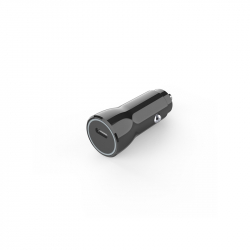 Кабел/адаптер TNB Зарядно за кола, USB Type-C, 20 W, черно