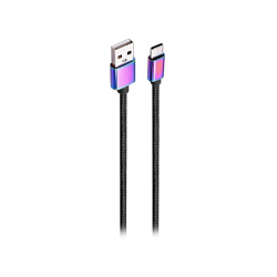 TNB Кабел, USB Type-A към USB Type-C, 2 m, черен
