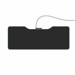 Подложка за мишка Геймърски пад Hama uRage Lethality 450 Illuminated, USB hub, Черен