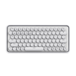 Клавиатура Безжична механична клавиатура RAPOO Ralemo Pre 5, Multi-mode, Бял