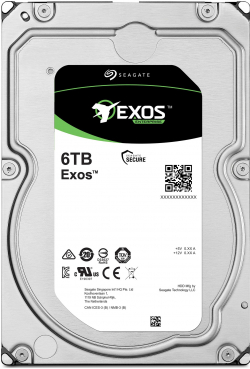 Хард диск / SSD Seagate Exos 7E8 Enterprise 6TB 6GB-s SATA 7200rpm 512E-4k 3,5"