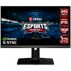 Монитор MSI Oculux NXG253R Gaming Monitor, 24.5" 360Hz, FHD (1920x1080) 16:9