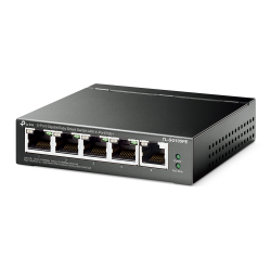 Комутатор/Суич Комутатор TP-Link Gigabit Easy Smart TL-SG105PE 5-портов с 4 PoE+ порта
