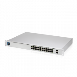 Комутатор/Суич 24-портов гигабитен комутатор Ubiquiti UniFi USW-Pro-24 c 2 SFP+ порта