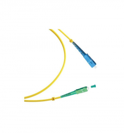 Оптична пач корда SC-APC-SC-UPC, симплекс, сингъл мод OS2, 3 мм оптичен пач кабел Изберете дължина 15 метра