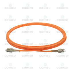Оптична пач корда SC-SC мултимод OM2 дуплекс 3мм оптичен пач кабел — 10 метра на най-ниска цени