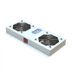 Аксесоар за шкаф Модул с 2 вентилатора и термостат за външни шкафове