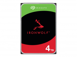 Хард диск / SSD SEAGATE NAS HDD 4TB IronWolf 5400rpm 6Gb-s SATA 256MB cache 3.5inch 24x7 CMR for NAS