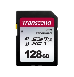 SD/флаш карта Transcend 128GB SD Card UHS-I U3 A2 Ultra Performance