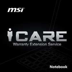 Продукт MSI 1Y WARRANTY EXTENSION FOR Notebook, It need to be register with the end-user