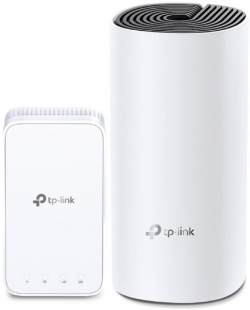 Безжични WiFi Mesh системa Tочка за достъп TP-LINK Deco M3(2-pack), AC1200, 2xGE, Mesh