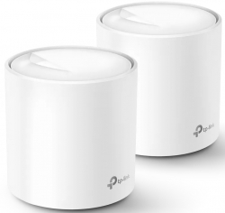 Безжични WiFi Mesh системa TP-LINK Deco X50(2-pack), AX3000, 3xGbE, MU-MIMO, Wi-Fi 6