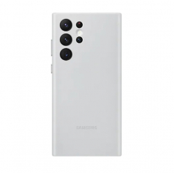 Калъф за смартфон Samsung S22 Ultra G908 Leather Cover Light Gray
