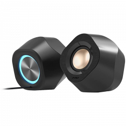 Bluetooth Колонкa F&D V720, 2x 4 W, Bluetooth 5.0, RGB Light, 75 dB, черен цвят