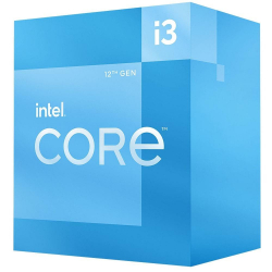Процесор Intel Alder Lake Core i3-12100F, 4 Cores, 8 Threads (3.3GHz, 12MB, LGA1700), BOX