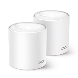 Безжични WiFi Mesh системa Безжична Wi-fi 6 Mesh система TP-Link Deco X50(2-pack) AX3000