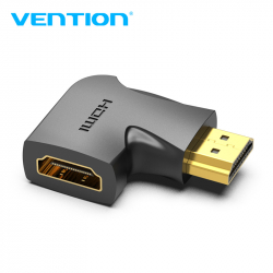 Кабел/адаптер Vention Адаптер Adapter HDMI Vertical Flat 90 Degree M-F - AIPB0