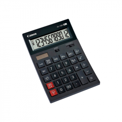 Канцеларски продукт Canon Настолен калкулатор AS-1200, 12-разряден, тъмносив