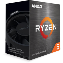 Процесор AMD Ryzen 5 5500, AM4 Socket, 6 Cores, 12 Threads, 3.6GHz(Up to 4.2GHz) 65W, Box