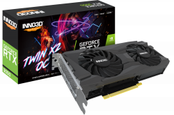 Видеокарта Inno3D GeForce RTX 3050 Twin X2 OC