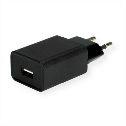 Кабел/адаптер ROLINE 19.99.1092 :: VALUE USB зарядно у-во, QC3.0, 1 порт, 18 W