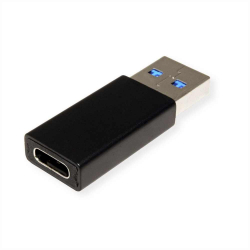 Кабел/адаптер ROLINE 12.99.2998 :: VALUE адаптер, USB 3.2 Gen 1, Type A - C, M-F