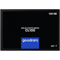 Хард диск / SSD SSD диск 2.5" GOODRAM CL100 GEN. 3 120GB 7mm SSDPR-CL100-120-G3