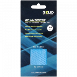 Термо пад GELID GP-ULTIMATE 90 x 50 THERMAL PAD, Value Pack (2pcs included): 3 mm