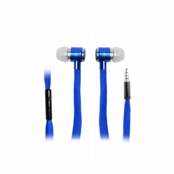 Слушалки Vakos SK-251B, с тапи, с микрофон, сини