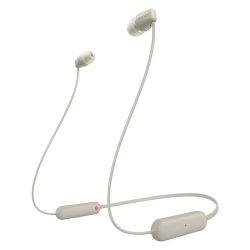 Слушалки Sony Headset WI-C100, taupe