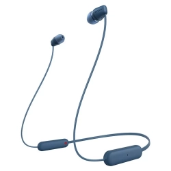 Слушалки Sony Headset WI-C100, blue