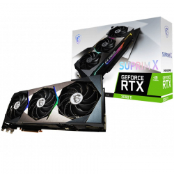 Видеокарта MSI Video Card Nvidia GeForce RTX 3090 Ti SUPRIM X 24G, 24GB GDDR6X