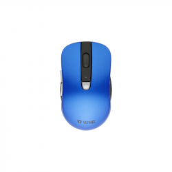 Мишка Yenkee 2025BE, безжична, оптична, 1600 dpi, синя