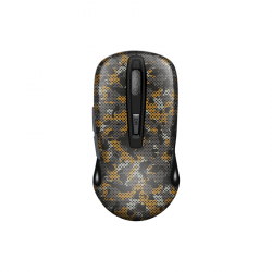 Мишка Yenkee 2040GY Saigon, безжична, оптична, жълта